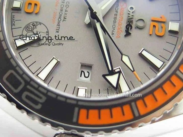 0505 UrbanStyle Planet Ocean 2016 43.5mm SS OM 1:1 Best Edition Gray Dial On Black Nylon Strap A 8168